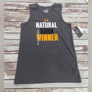 NWT Boy’s Under Armour Cotton Muscle Tank